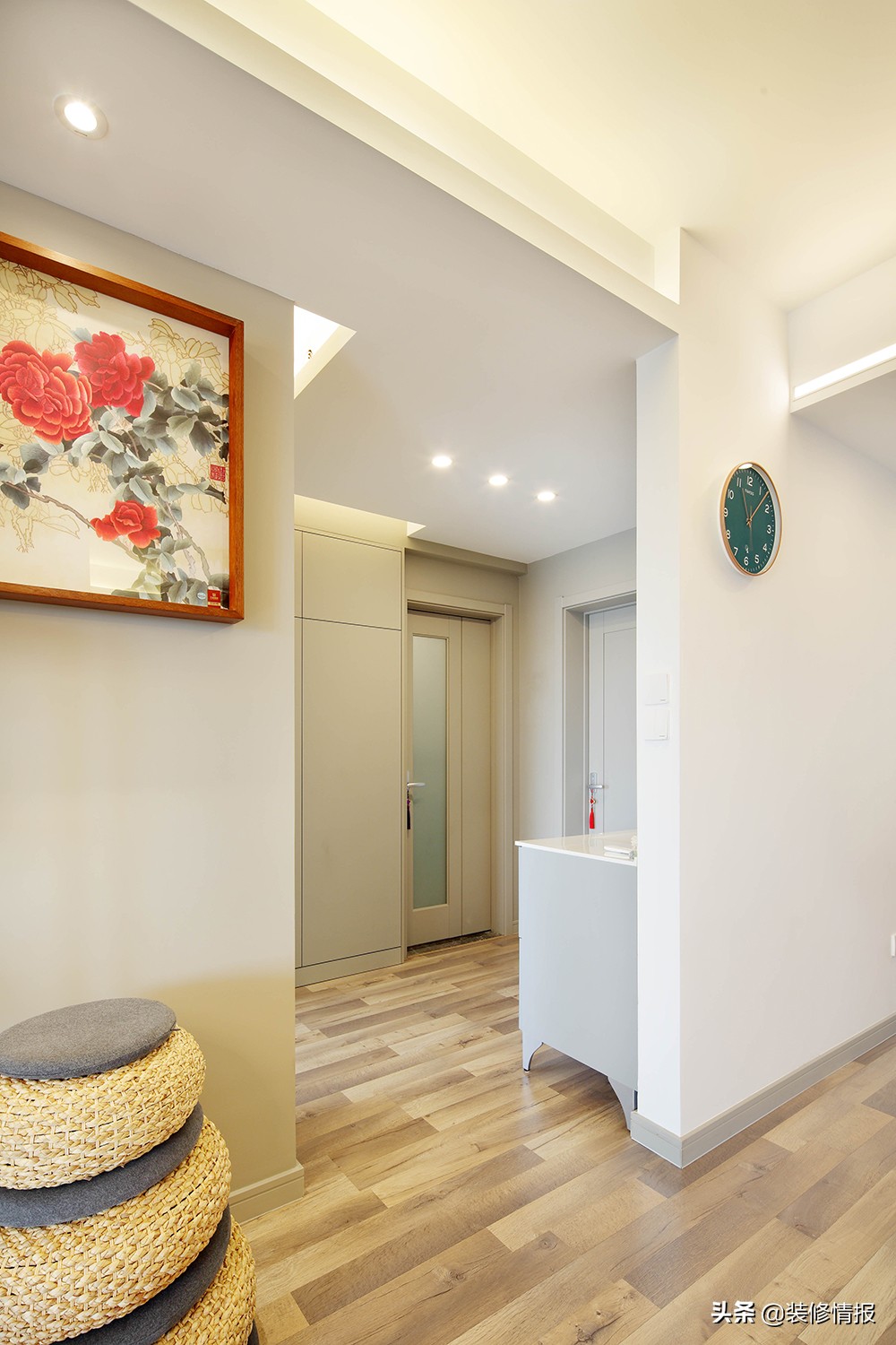 100平老旧学区房改造翻新,100平学区房改造