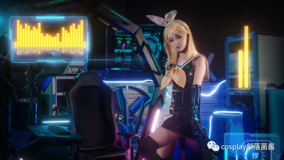 cos镜音双子服装,cos镜音双子皮肤