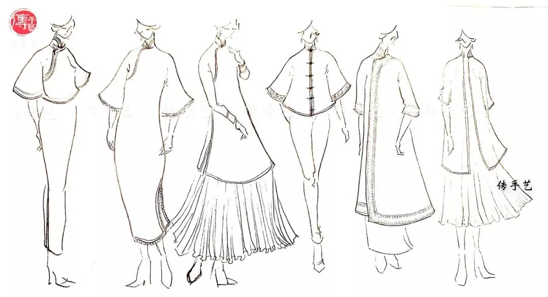 旗袍服装设计讲解图解大全,古典旗袍缝制全过程