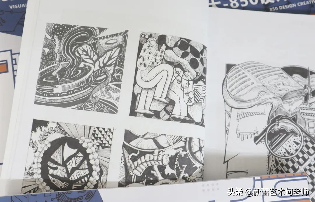 视觉传达设计考研手绘立体字,视觉传达设计手绘考研练习