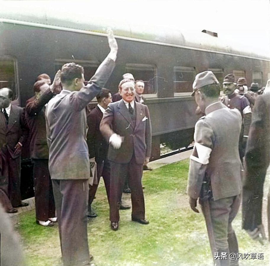 1938年，意大利人窜访天津日军，打仗我不行，摆架子第一名