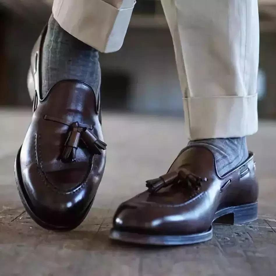 乐福鞋男士搭配牛仔裤可以吗,男士乐福鞋穿搭教学