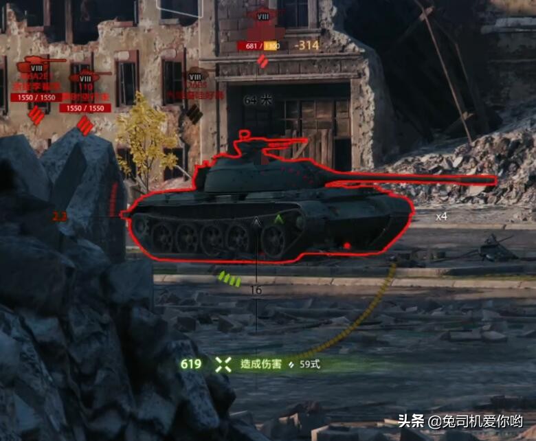 坦克世界老版本五式重坦,老当益壮的坦克