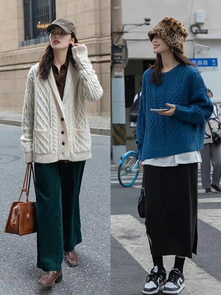 秋天流行一种穿法叫“叠穿”,韩系简约穿搭,营造穿衣层次感