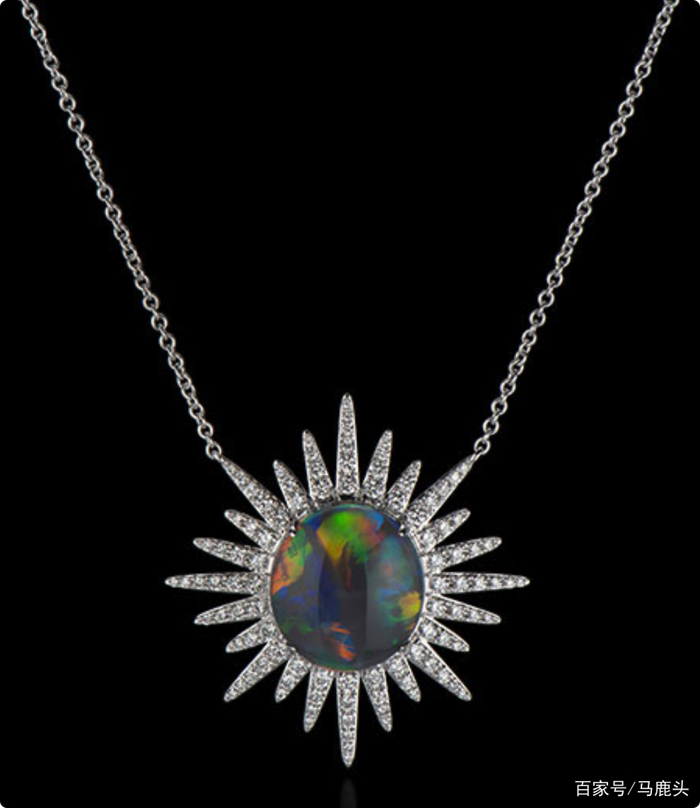 欧泊顶级珠宝图片,便宜又好看的天然宝石欧泊