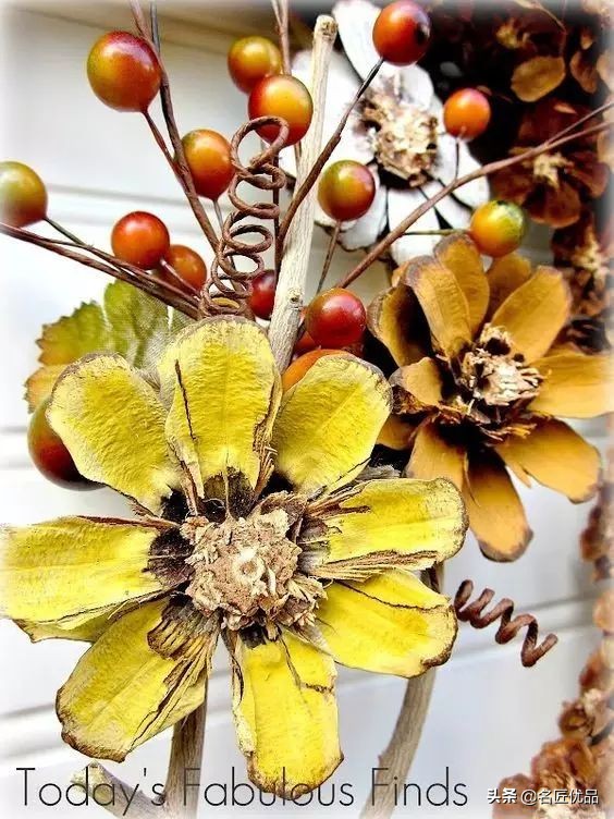 松塔创意手工实用又好看,松塔创意手工动物