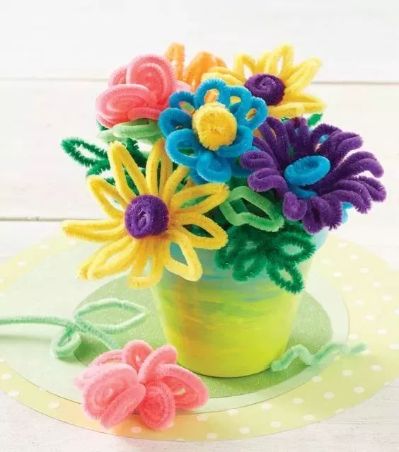 毛根扭扭棒手工制作过程图文,毛根扭扭棒手工制作教程过程图文