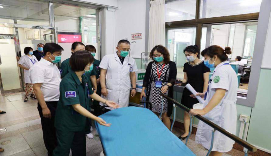 *家屯苏**区中医医院接受国家卫健委脑防委高级卒中中心现场评审验收