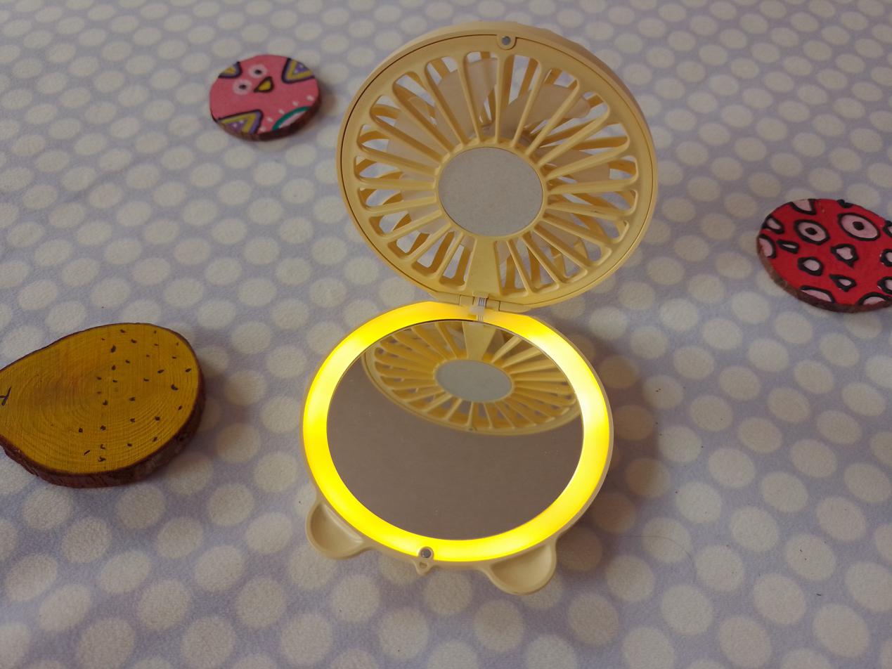 魔味|彻底清空夏天累赘，精致妆容不在花，可爱熊风扇镜体验