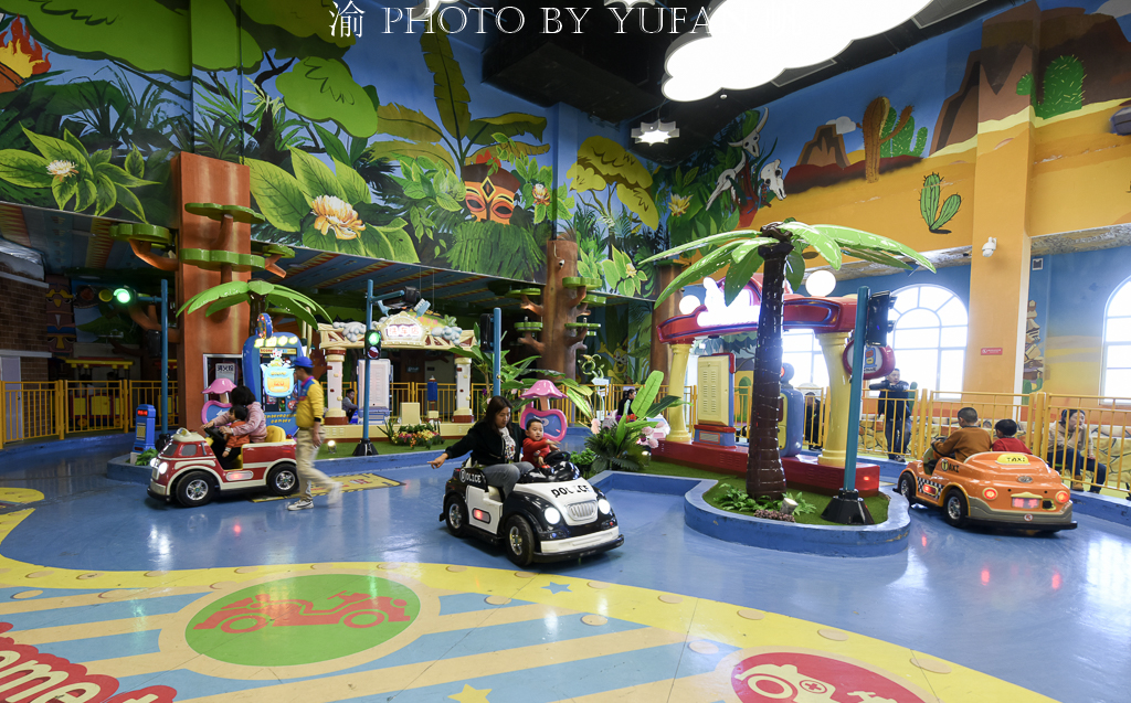 北京最大淘气城堡儿童乐园,西北湖儿童乐园