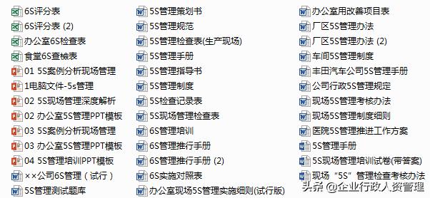 董事长办公室6s管理,办公室5s管理手册完整版