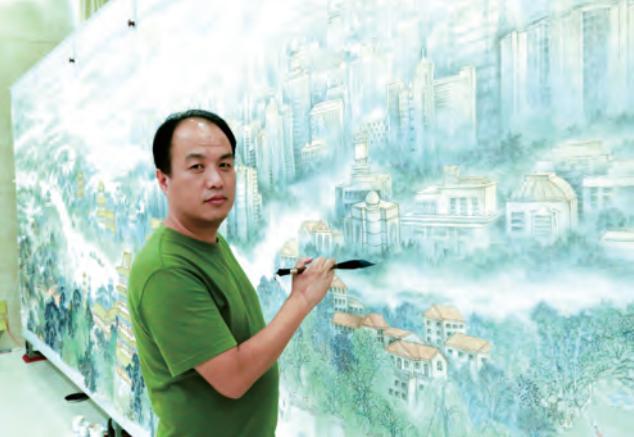 《大运沧州盛景图》主题长卷创作记（附高清大图）