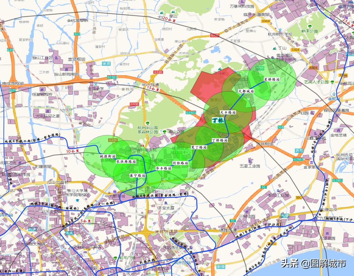 杭州丁桥2021-2035规划,杭州丁桥地图