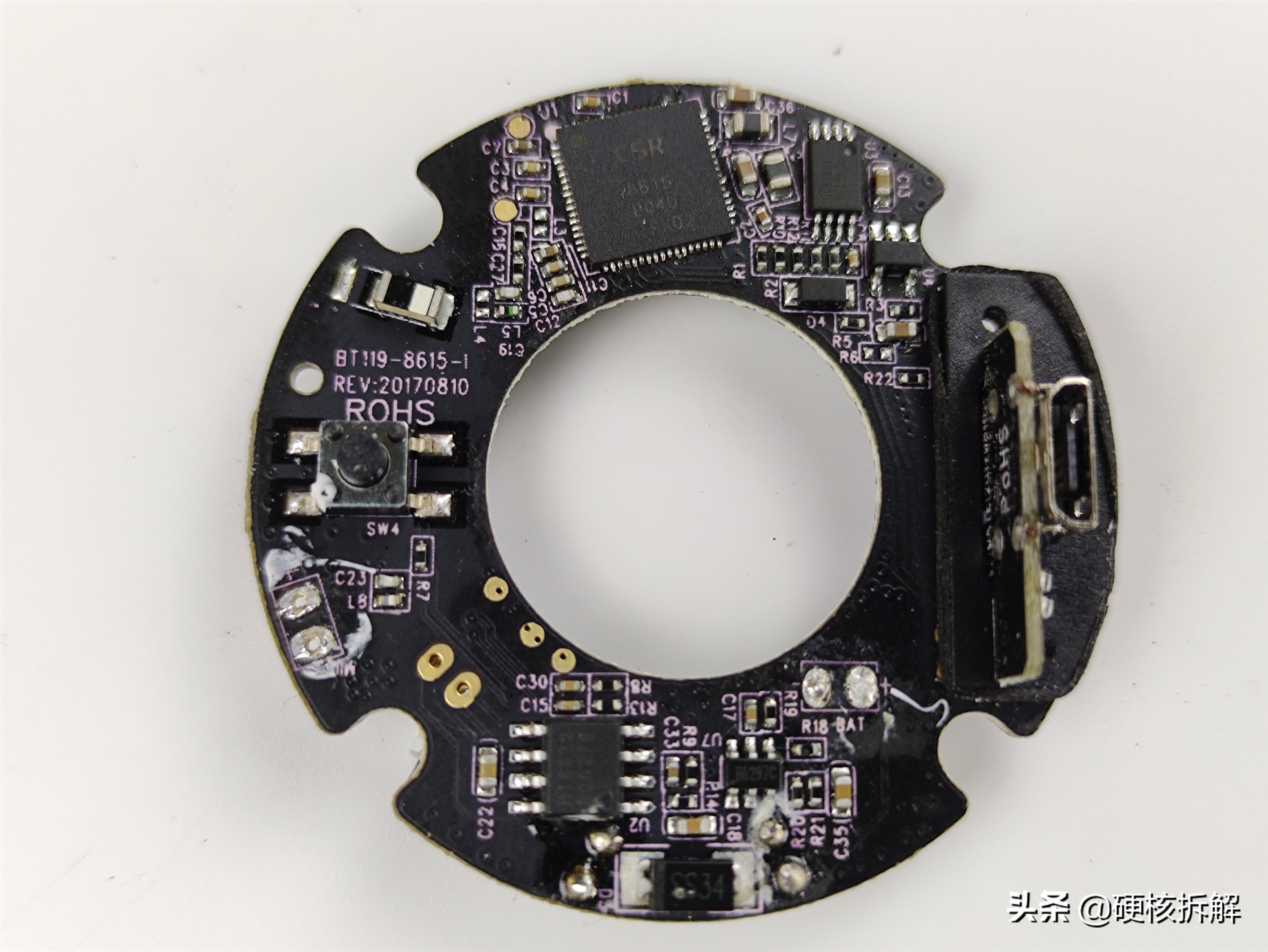 小米air2s耳机拆解更换电池,小米蓝牙音箱电池版