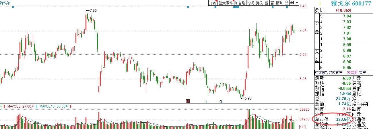 雅戈尔合理估值,雅戈尔股票目标价
