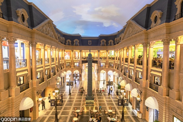 澳门巴黎人酒店设计,澳门巴黎人酒店看巴黎铁塔