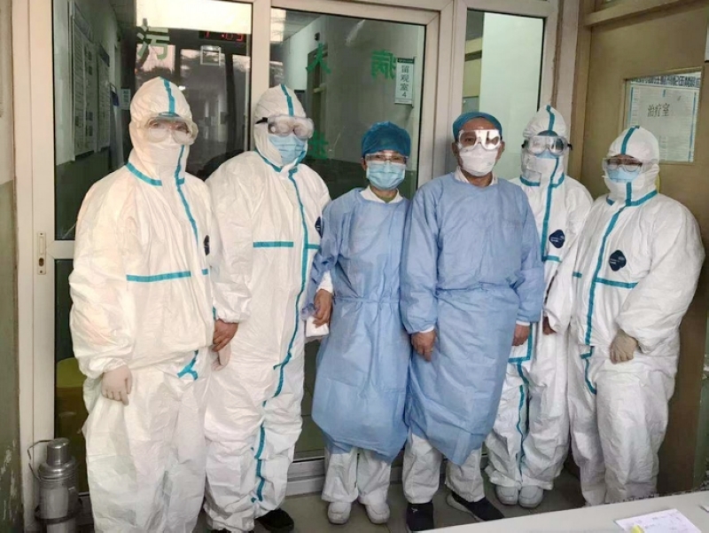 七三一医院发热门诊,发热门诊抗击新冠疫情