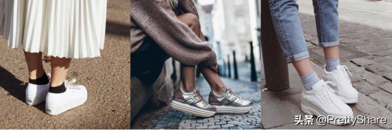 小个子穿运动鞋显高,小个子内增高松糕鞋