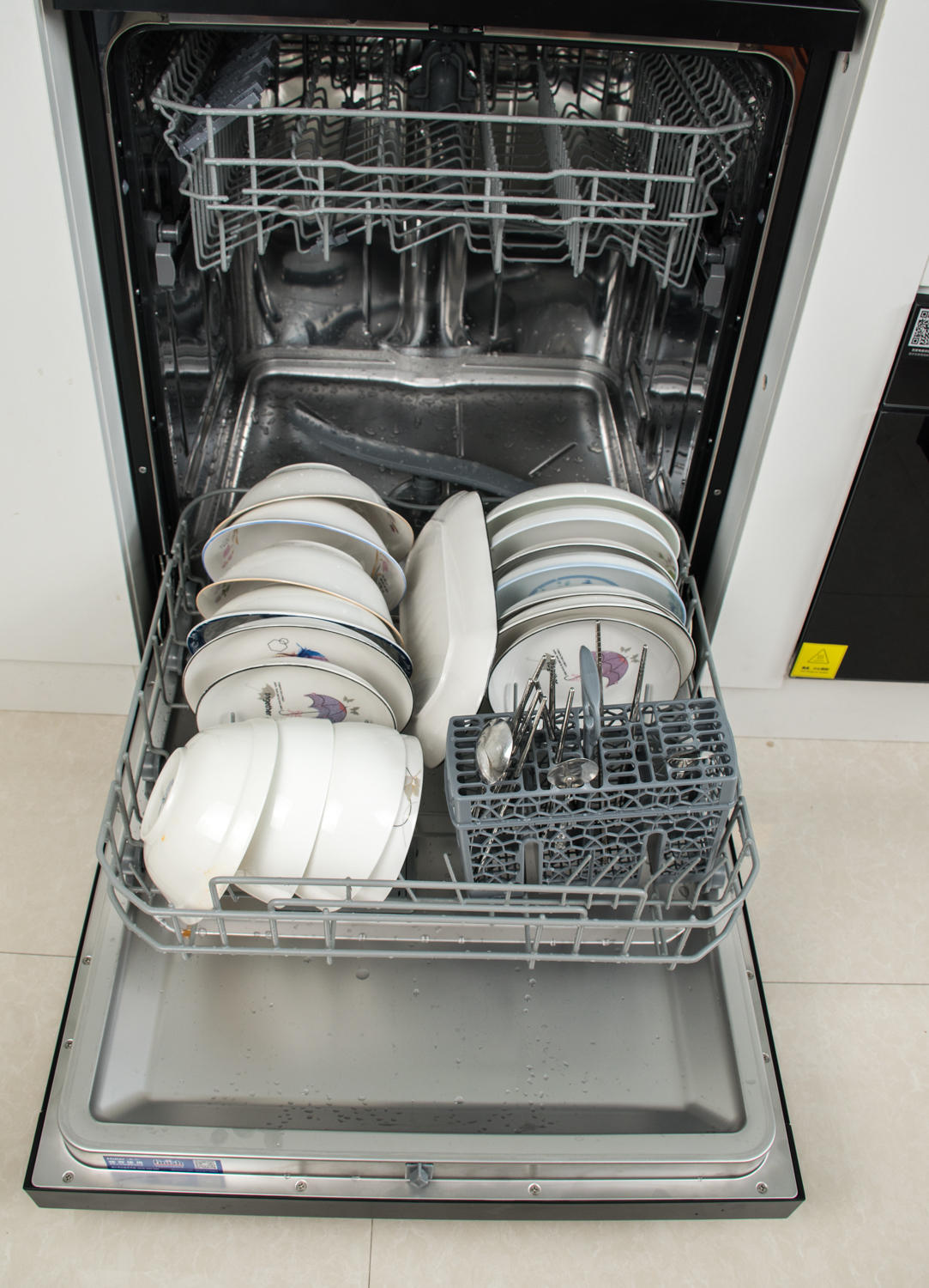 海尔洗碗机速洗与强力洗,海尔洗碗机hwy14-186bku1测评