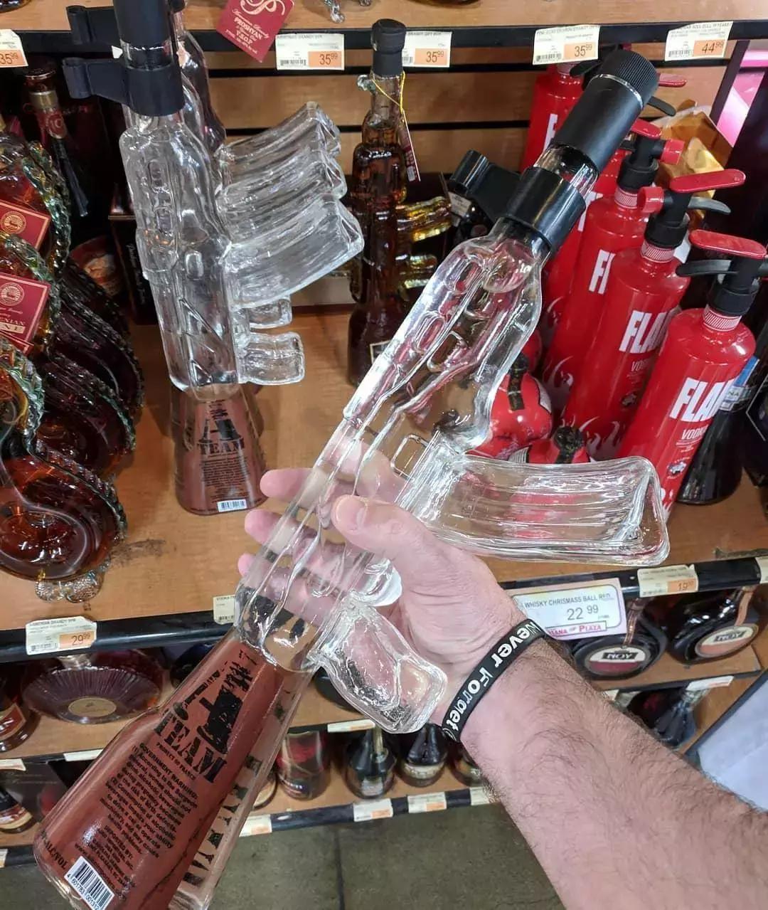 AK-47伏特加,千万别对口喝别人会认为你要自杀