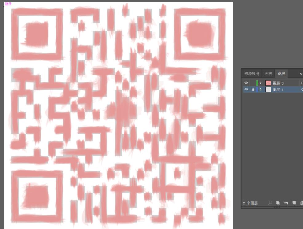 ai艺术风格二维码制作,艺术数字ai设计