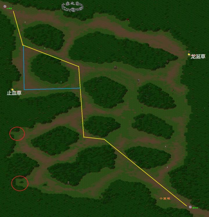 仙剑奇侠传dos版和98柔情版的区别,仙剑奇侠传dos版桃源村地图