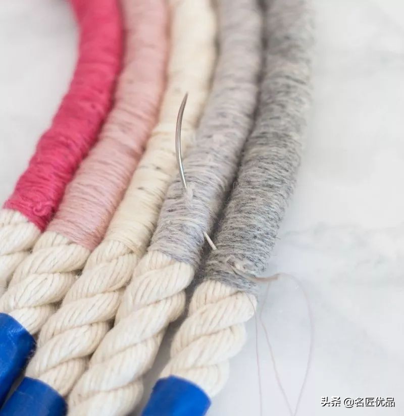 自己在家做家用装饰,diy手工挂毯教程