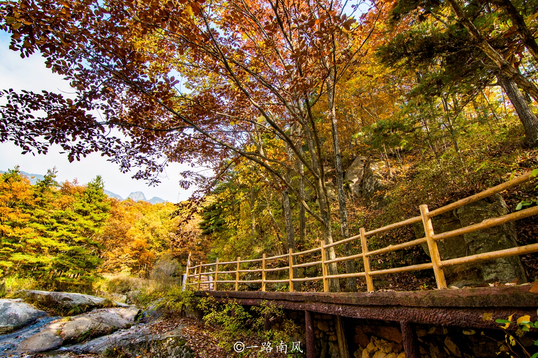 洛阳白云山美成了仙境,河南洛阳市白云山风景区
