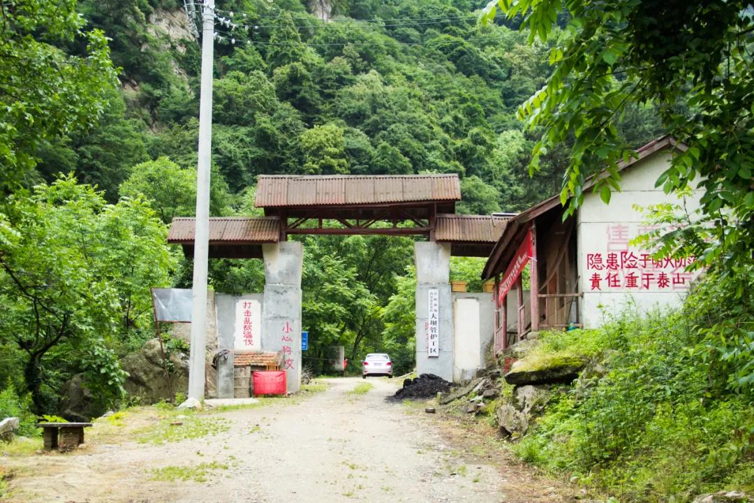 秦岭沣峪口上山有哪些景点,秦岭大坝沟瀑布