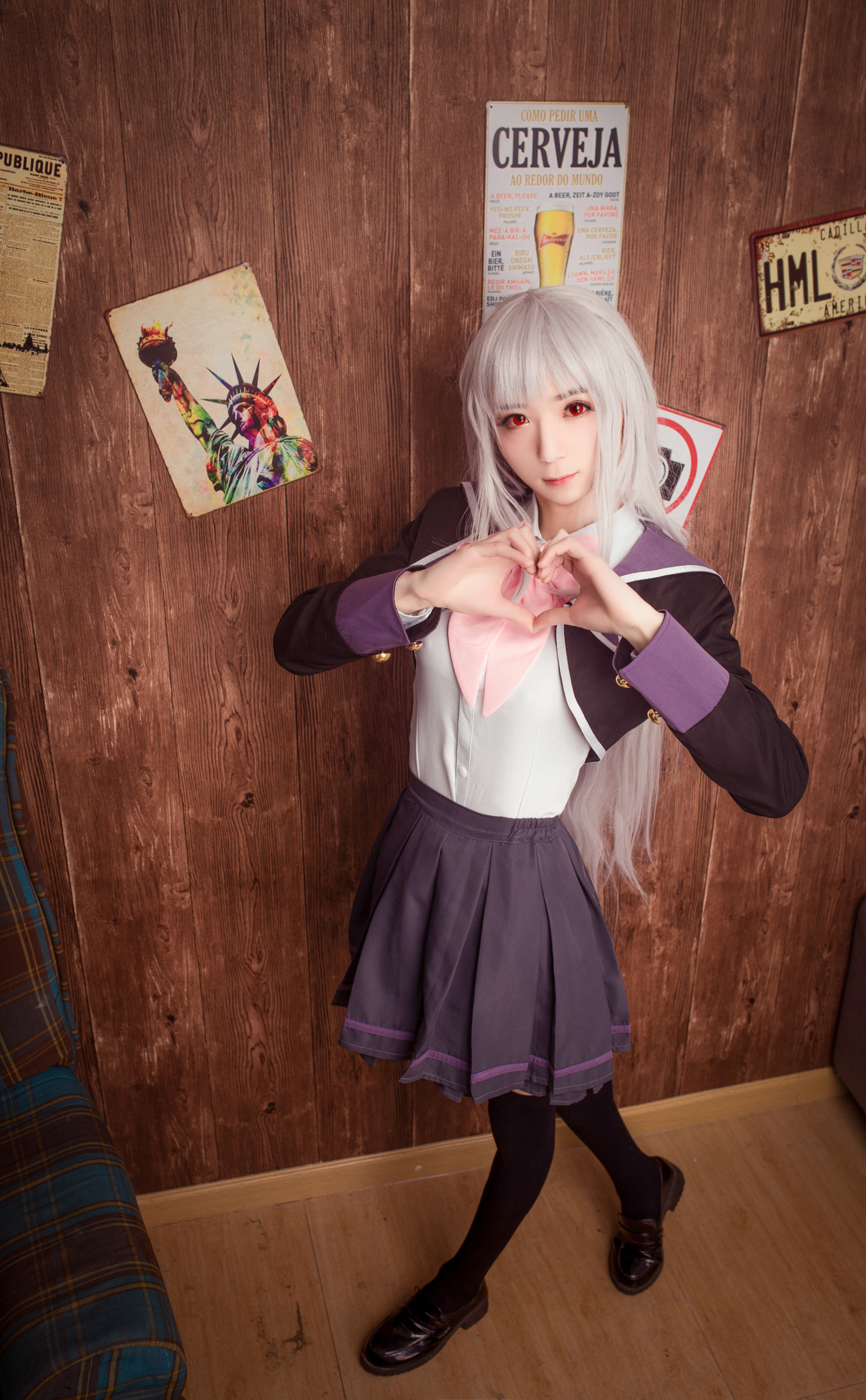 每日图鉴大赏，《初雪樱》唯美COS，你想要恋爱吗？