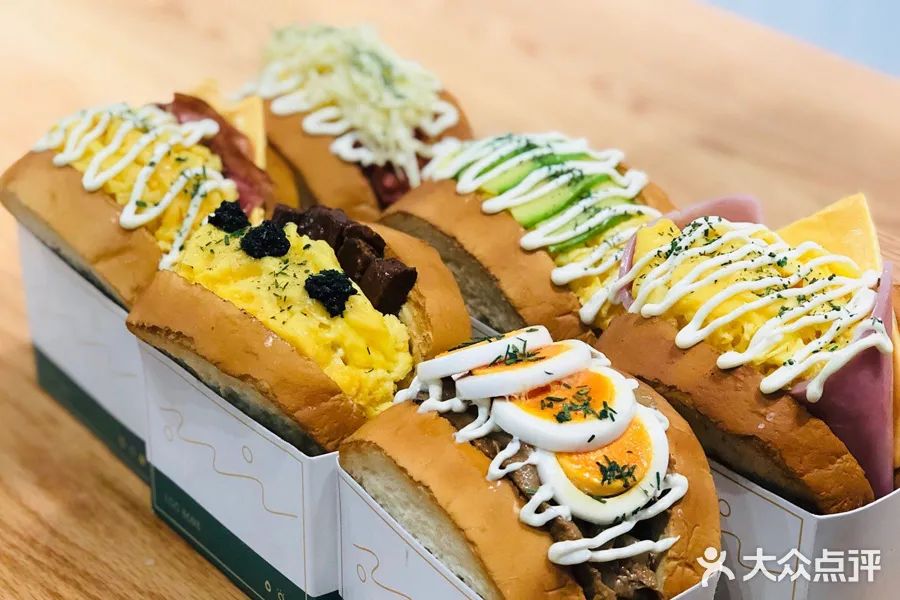 吐司美食网红店,网红北海道小吐司