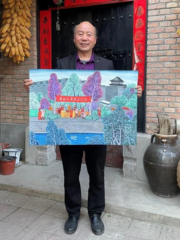 结缘国画作品,结缘清明上河图