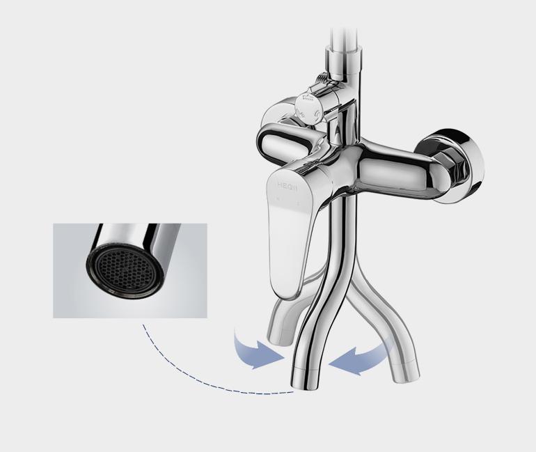 花洒堵塞清洗后出水小,花洒阀芯堵塞不出水维修视频教程