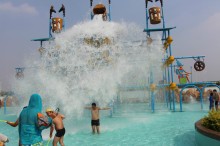 中新生态城欢乐水魔方,生态城水魔方有什么玩的