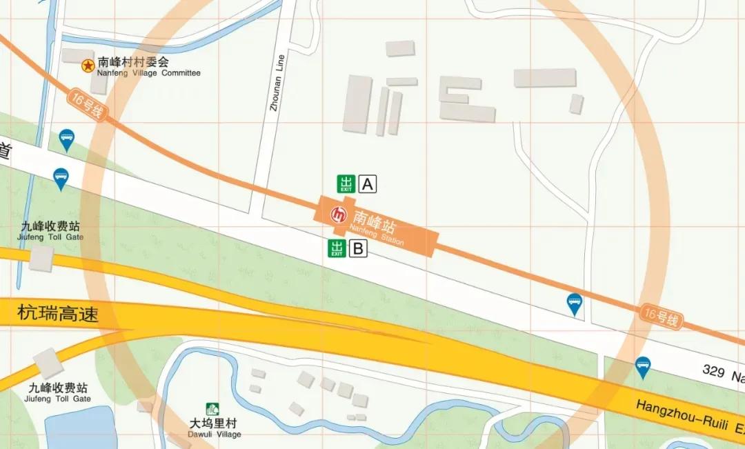 杭州地铁16号线出站,杭州地铁16号线东延