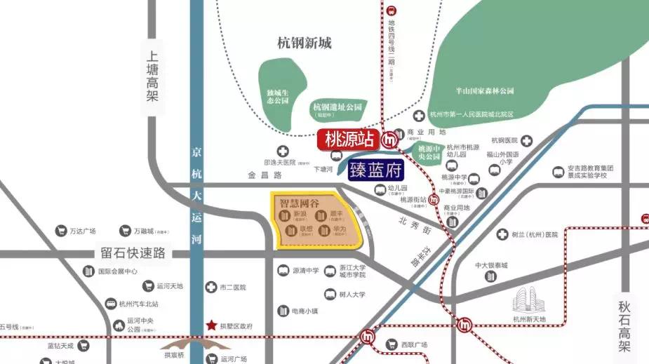 杭州十月开盘,杭州拱墅区融创金成臻蓝府房价