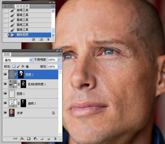 ps教程怎么给黑白照片上色,ps中去色命令和黑白命令的区别