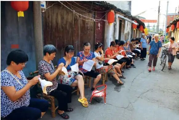 萧山花边手工图片大全,青州非遗纯手工花边