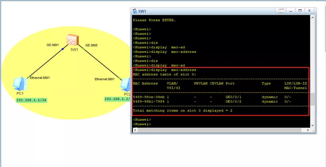 arp表和路由表什么关系,mac地址表和arp表不一致