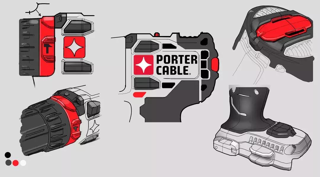 电钻架构设计,电钻设计稿