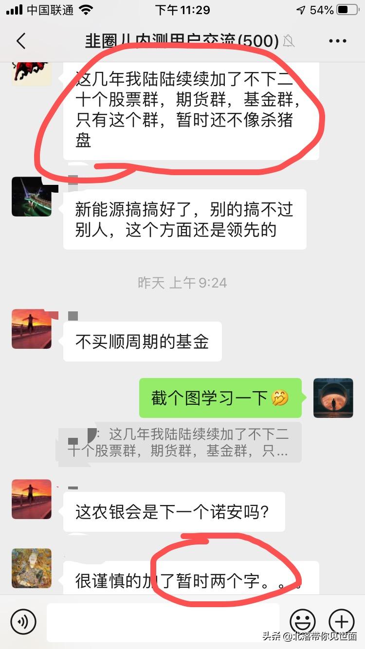 只有这个群，暂时还不像杀猪盘