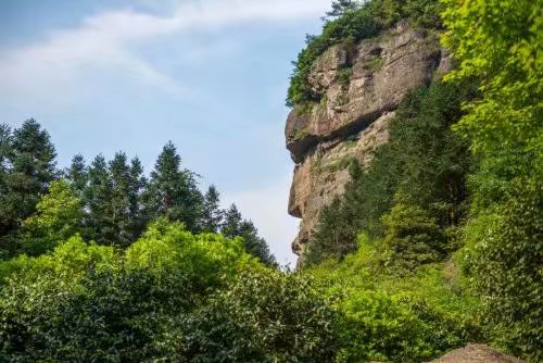 神仙居将军岩和睡美人介绍,神仙居将军岩睡美人
