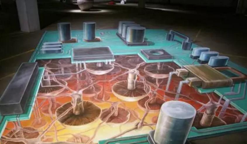 最简单的3d画墙绘,比较有艺术气息的墙绘