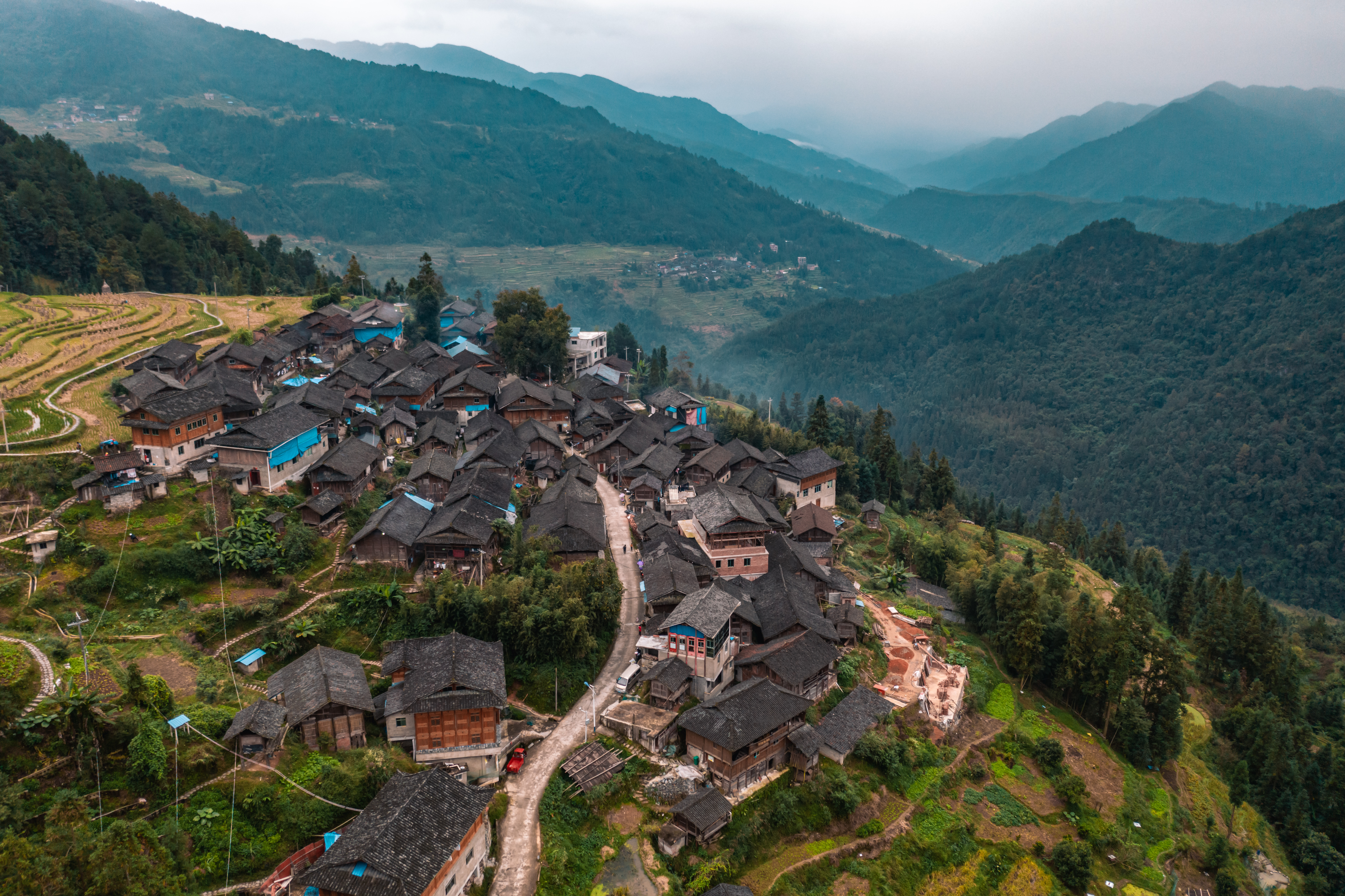 贵州人少景美的小村寨,贵州特色寨子