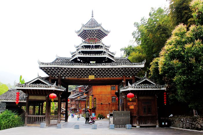 贵州省少数民族侗寨,贵州肇兴侗寨和千户苗寨的区别