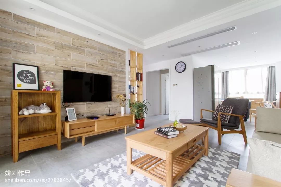 房间墙上装木板效果图,墙上装木板