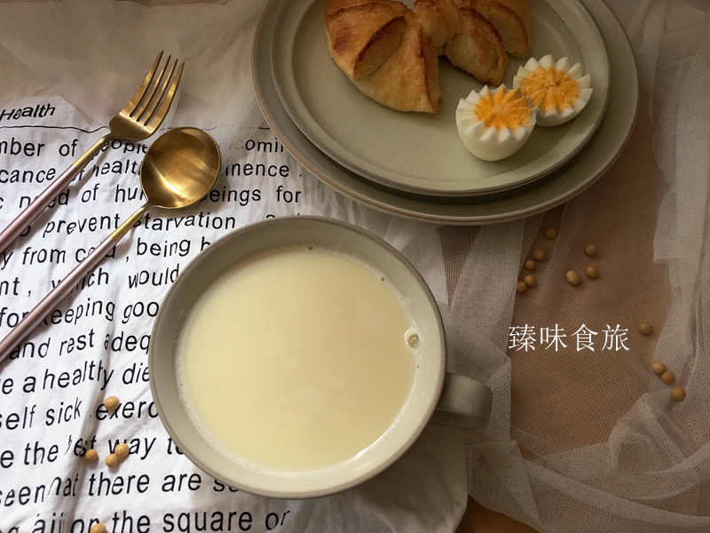 营养豆浆早餐你喝了吗,每天早餐后一杯原味纯豆浆好吗