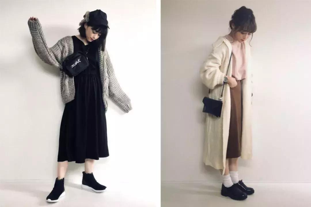 今年第一条裙子,这条裙子保暖又气质