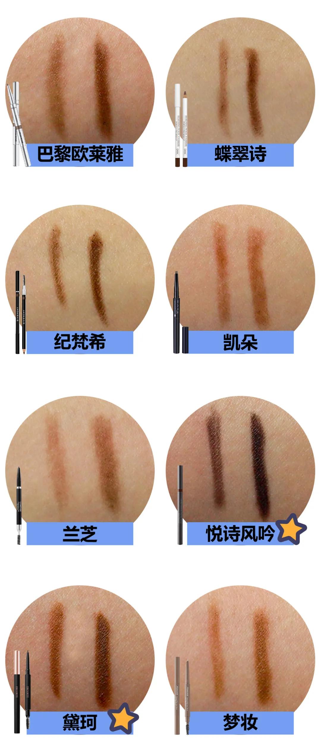 最好用的十款眉笔,好用又便宜的眉笔测评