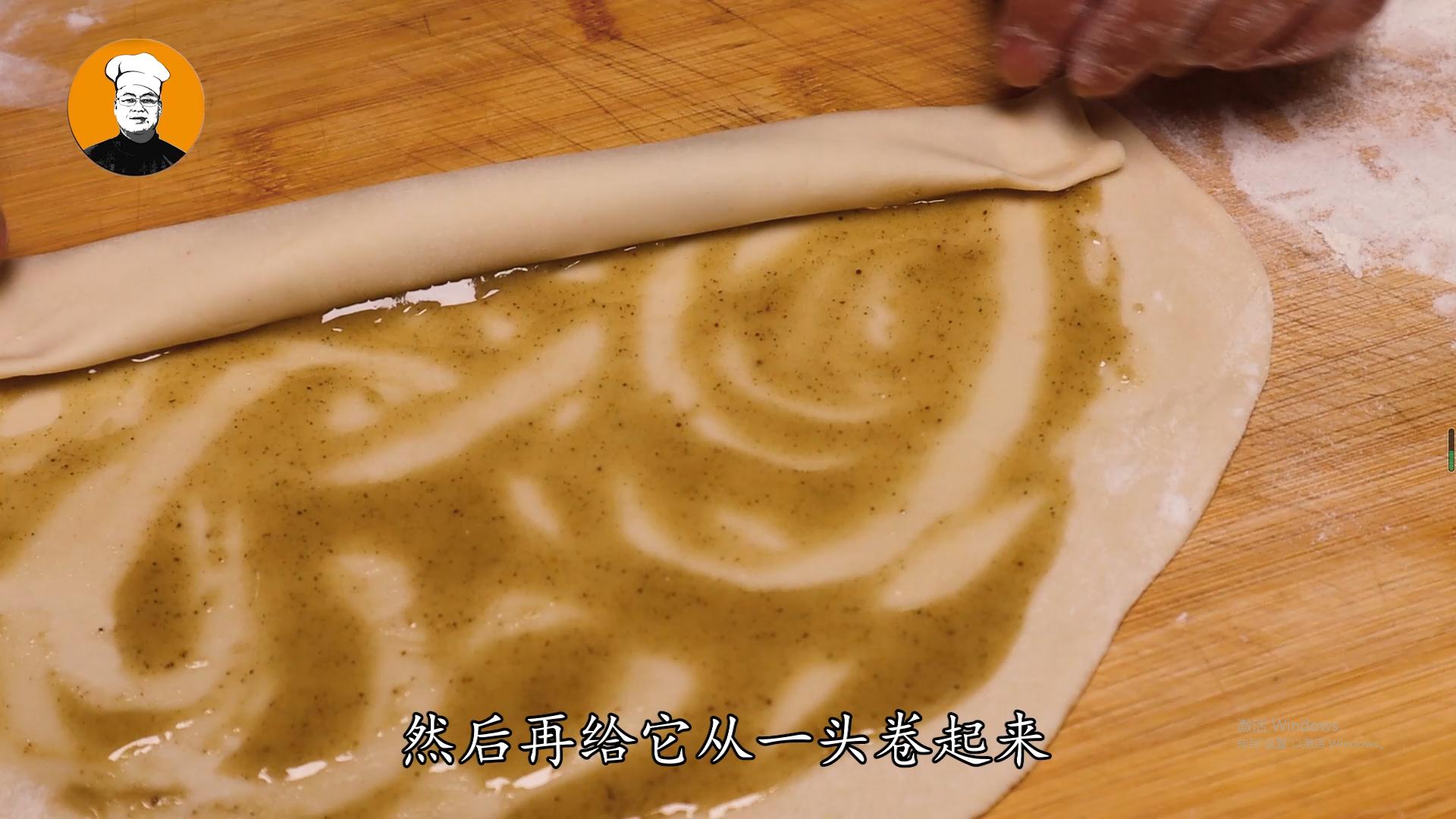 小吃摊酱香饼,早餐店的酱香饼秘制酱料